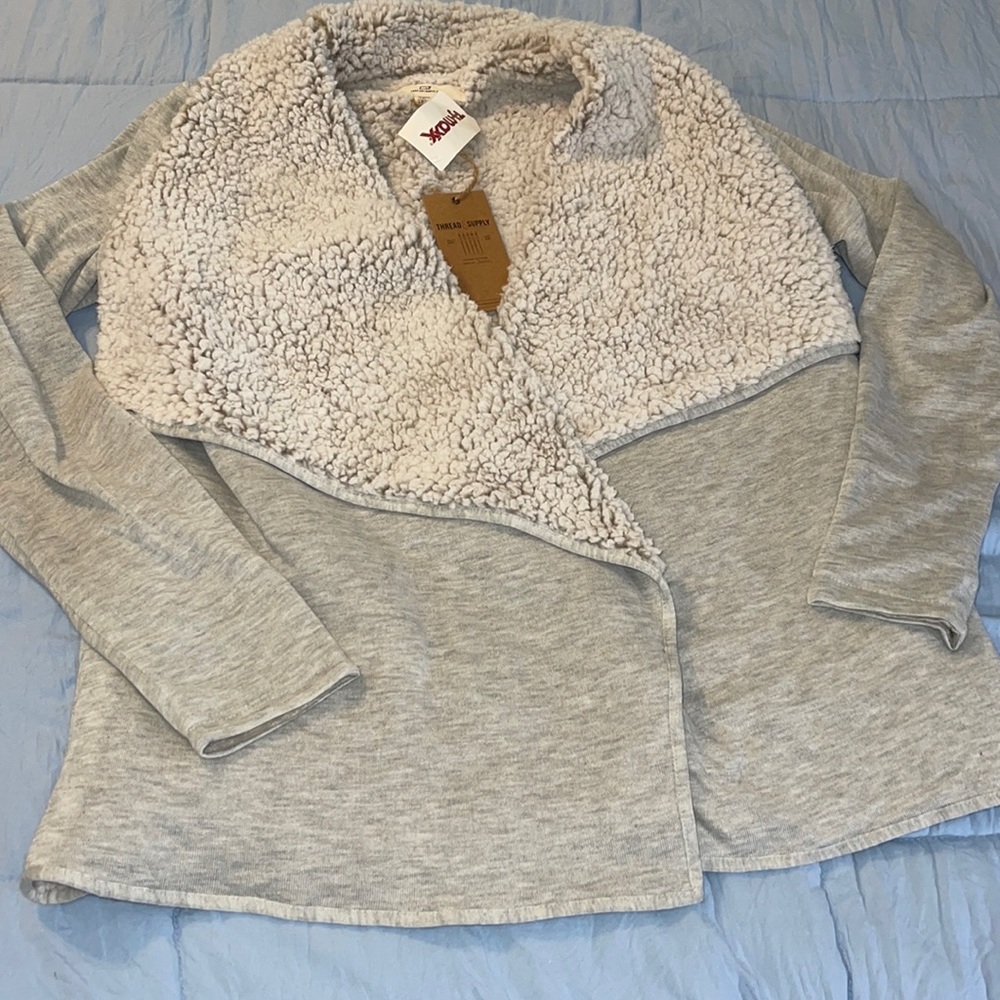 NWT medium Thread & supply sweater